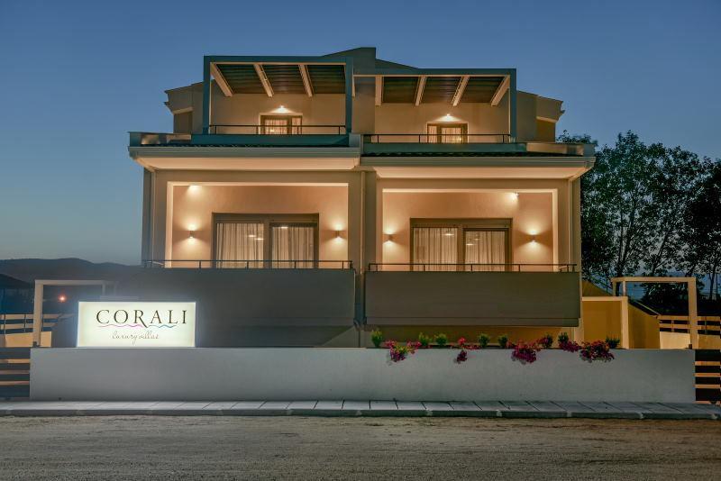 Corali Luxury Villas Ierissós Buitenkant foto