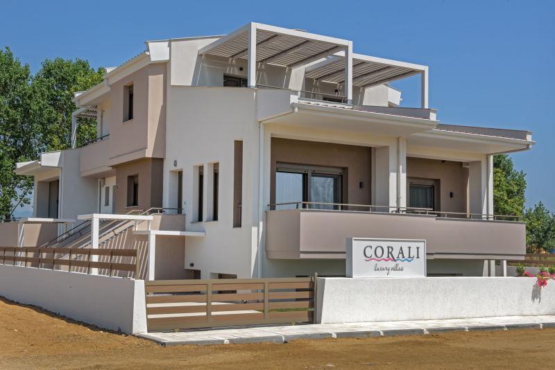 Corali Luxury Villas Ierissós Buitenkant foto